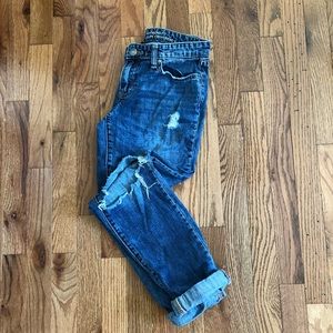 Gap Boyfriend Jeans Distressed Knee